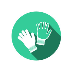 Gloves icon. Vector Illustration