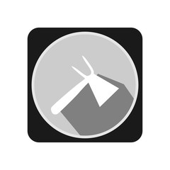 Fototapeta premium Hoe icon. Vector Illustration