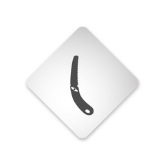 Saw icon. Vector Illustration