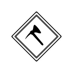 Axe icon. Vector Illustration