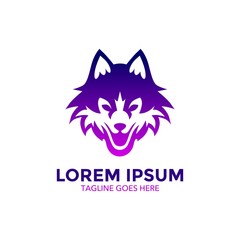 Unique Wolf Logo