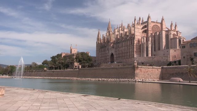 Cathedral of Plama de Mallorca, Spain.