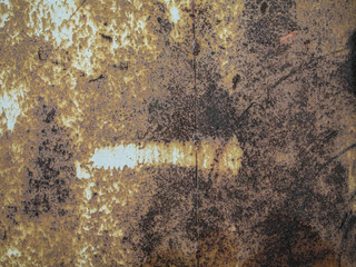 Metal rust texture with stitch, abstract grunge background