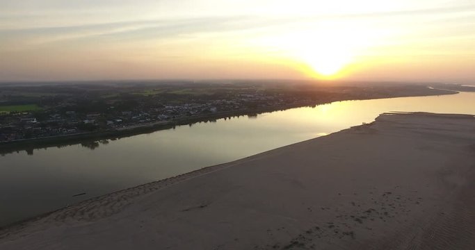 Vientiane, Laos.   Nong Khai, Thailand. Mekong River  Buddha Park 