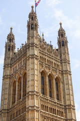 Fototapeta na wymiar Palace of Westminster, parliament, facade, London,United Kingdom, England.