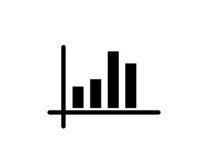 business graph icon 