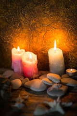 Beautiful composition of spa