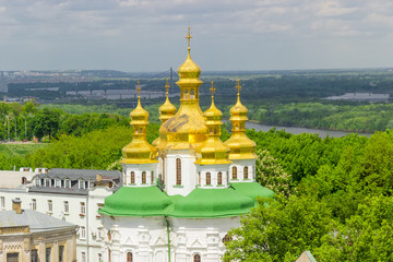Fototapeta na wymiar Church of All Saints in the Kyiv Pechersk Lavra, Ukraine