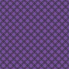Violet geometric pattern in repeat. Fabric print. Seamless background, mosaic ornament, ethnic style.