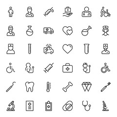 Orthodontic flat icon