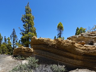 Teneriffa - Pasaje Lunar Wanderweg von Vilaflor