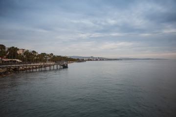 morning on the waterfront in Limassol
