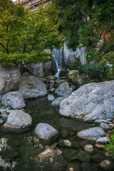 Japanese garden in Monte Carlo, Monaco