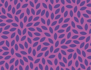 Leaves Pattern. Endless Background. Seamless
