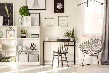 Cozy home office interior