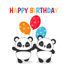 Panda bear illustration