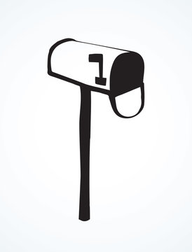 Mailbox. Vector Drawing