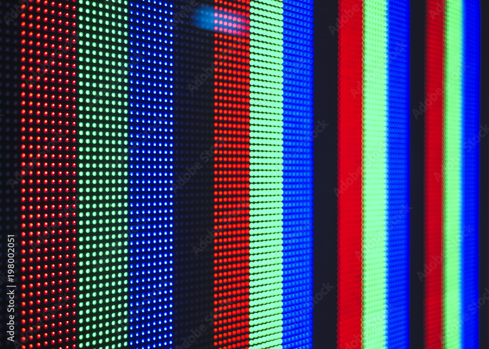 Poster Digital dot colourful Pattern on screen Technology Abstract background