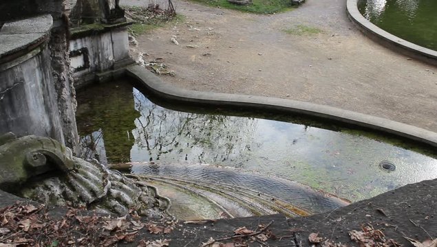 Fontana nel parco - cascate