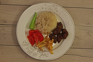 Köfte tabağı 