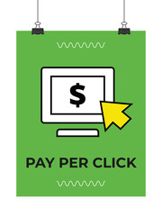 pay per click icon
