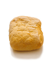 Italian ciabatta isolated