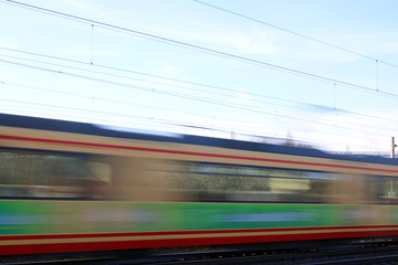 Fototapeta premium Geschwindigkeit