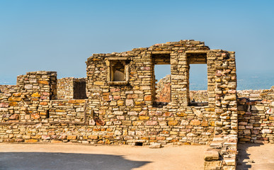 Rana Kumbha Palace at Chittor Fort. Rajastan State of India