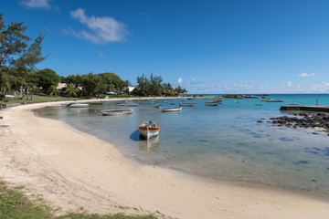 Fototapeta na wymiar Beautiful Mauritius Beach