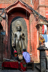 Fototapeta na wymiar Buddha Swayambhunath