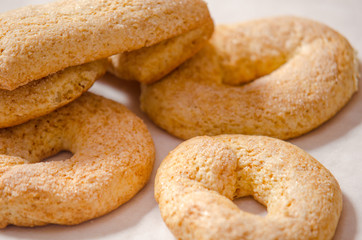 donuts with milk and eggs