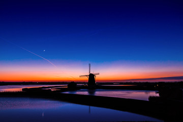 Windmühle in Texel Holland