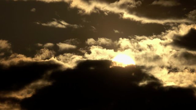 4K・夕陽の太陽_3-1303