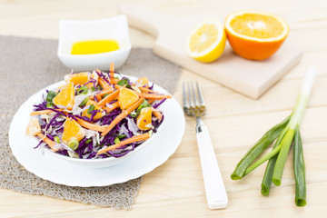 spring healthy fresh salad
