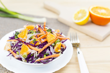 spring healthy fresh salad