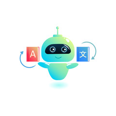 Chatbot Translator. Online translates your messages into another language. Bot holds dictionaries 