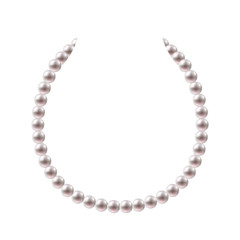 Pearl beads necklace design.