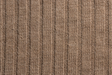 texture of yellow knitted fabric, close-up, top view