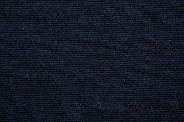 texture of blue knitted fabric, close-up, top view