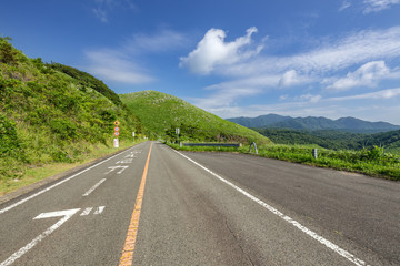 夏の秋吉台