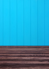  Background blue planks