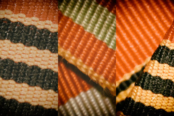 Ribbons texture, macro textile background for web site or mobile devices, fabric swatch