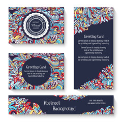 Obraz premium Set of old ramadan flyer pages ornament illustration concept. Vintage art traditional, Islam, arabic, indian, magazine, elements. Vector decorative retro greeting card or invitation layout design