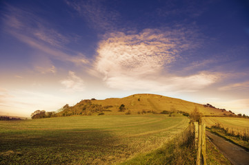 Obraz premium Cley Hill - Warminster- Wiltshire