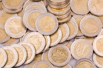 euro coins