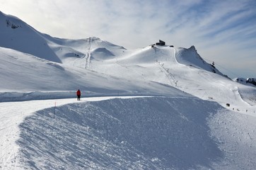 Le Mont-Dore, célèbre station de ski, Auvergne, France