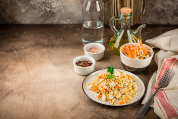 Chicken bulgur pilaf