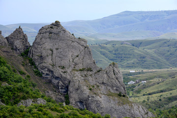 mountains in Crimea