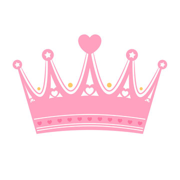 Queen Crown Clip Art Pink
