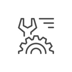 Technical line icon